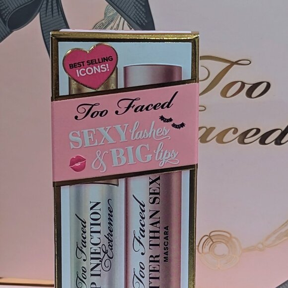 Too Faced Sexy Lashes & Big Lips Travel Sized Mini Gift Set NIB - Picture 1 of 6